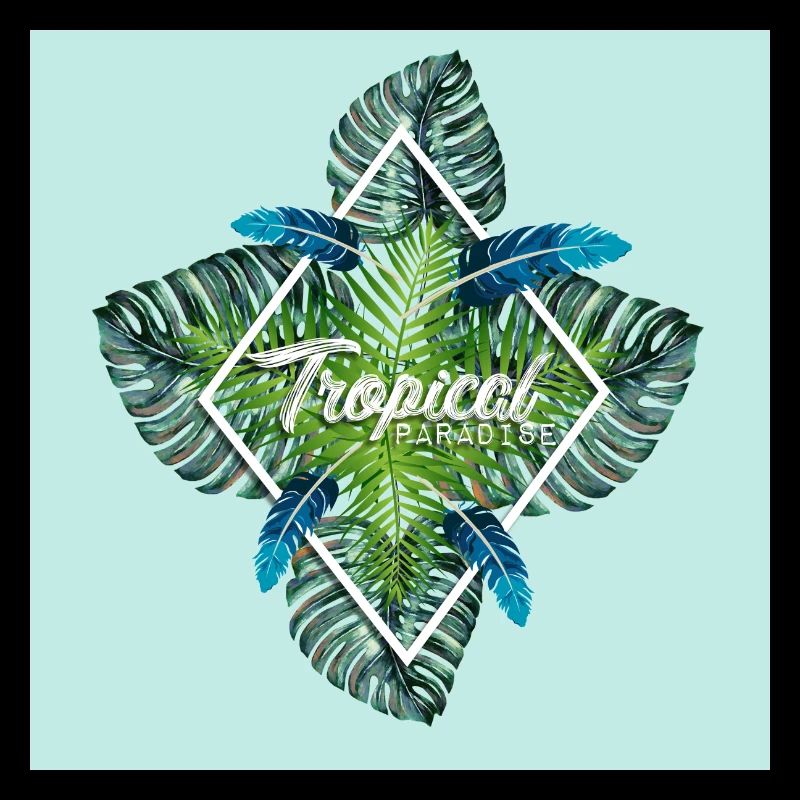 Sommer - tropisches Sommerparadies