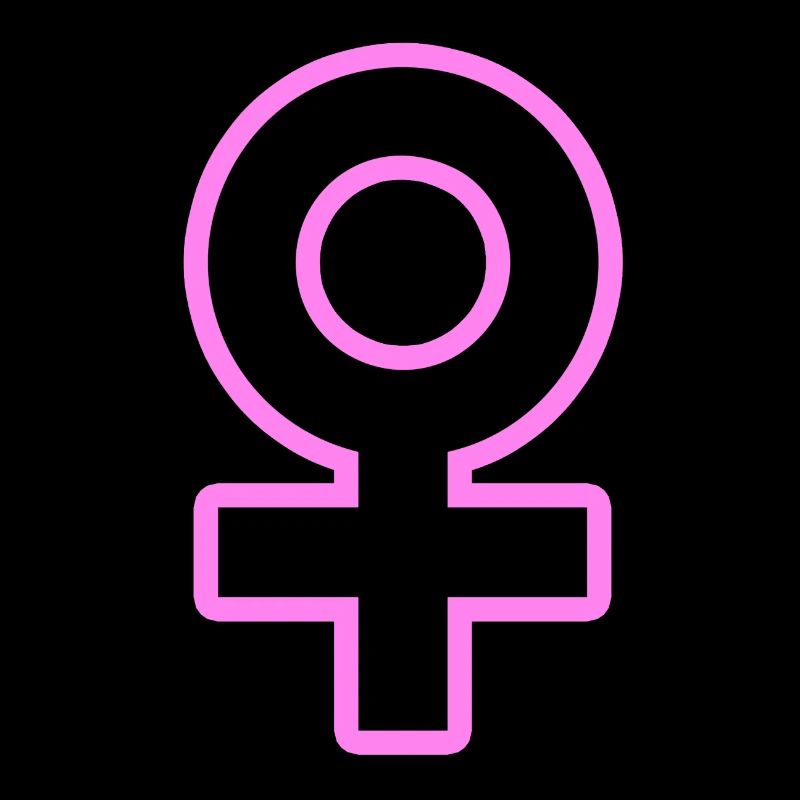 Symbole féminin Symbole de Vénus