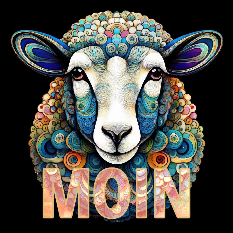 Buntes Moin-Schaf