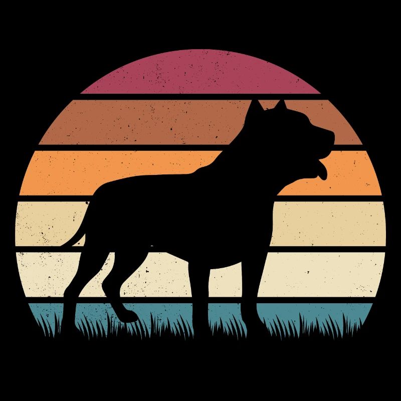 American Pit Bull Terrier Vintage Premium