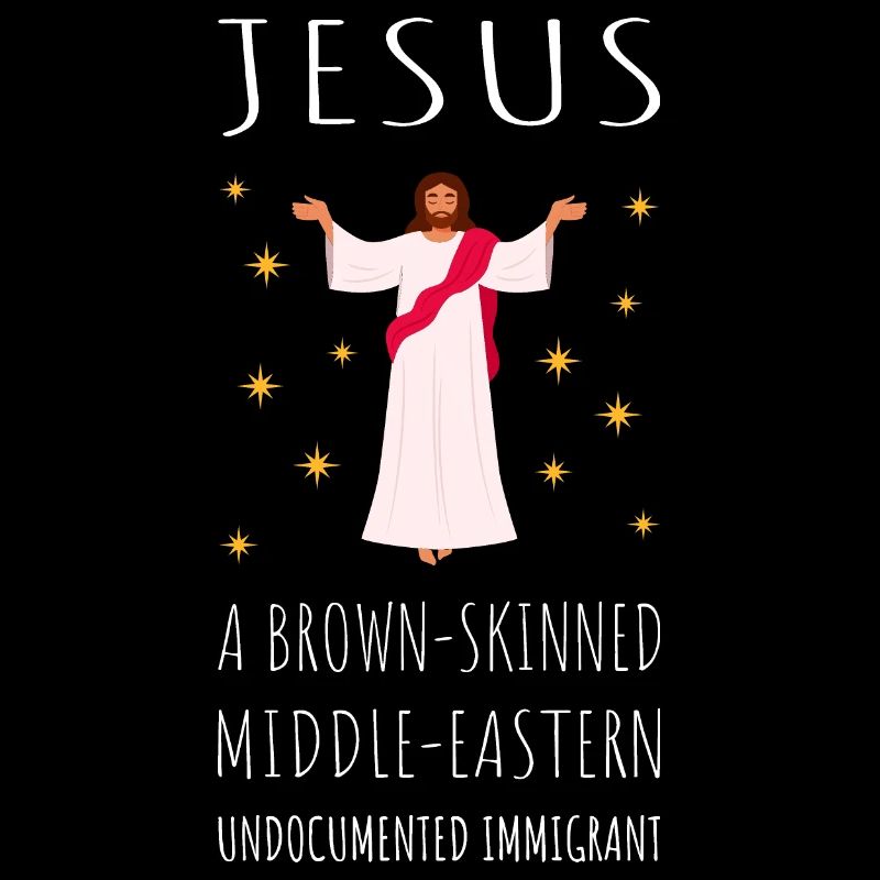 Jesus - A Brown-Skinned Middle-Eastern Immigrant