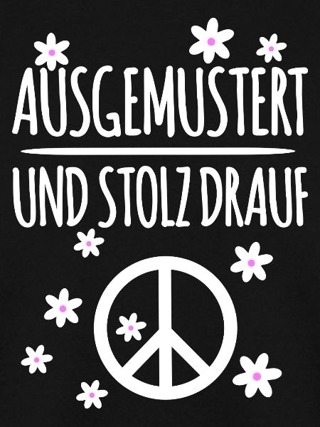 Peace Symbol Ausgemustert