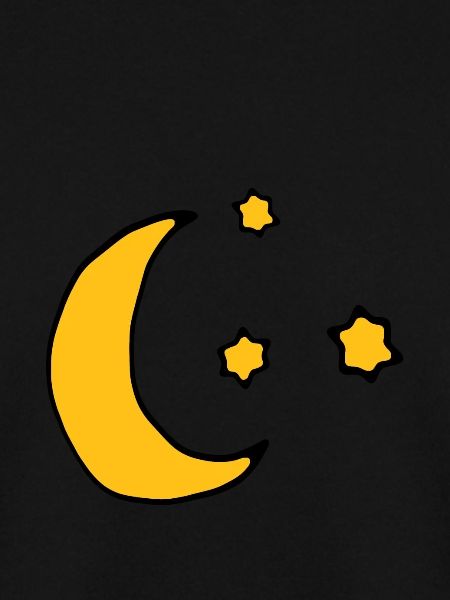 moon and stars