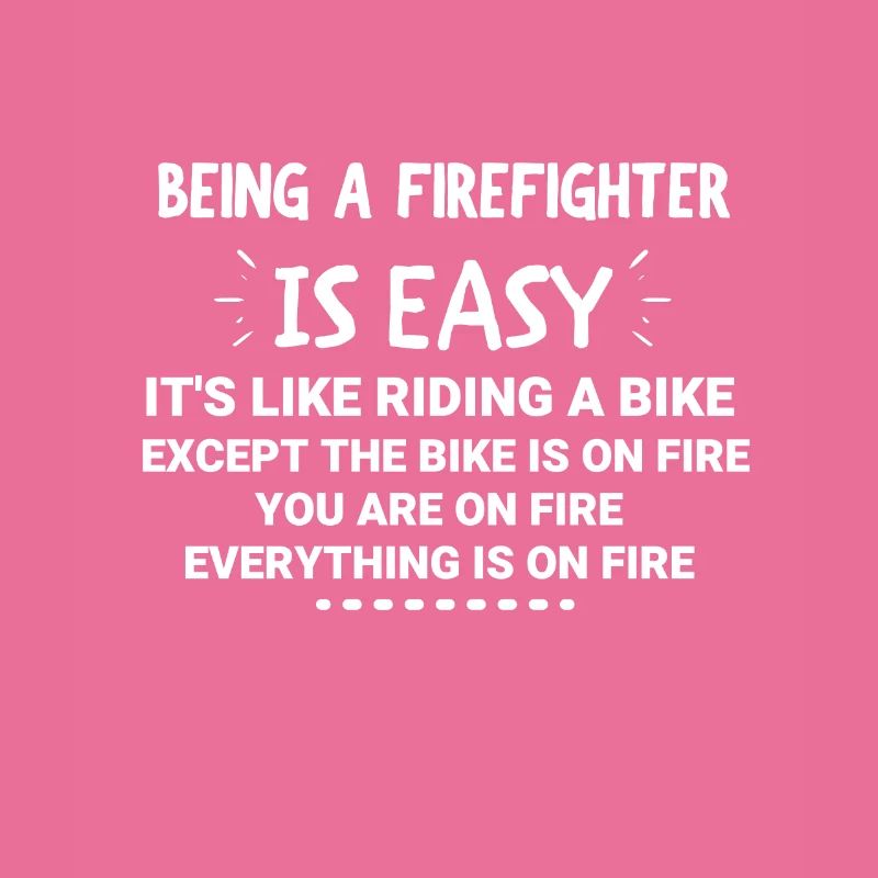 Feuerwehrmann sein ist einfach - Geschenk für Feuerwehrmann