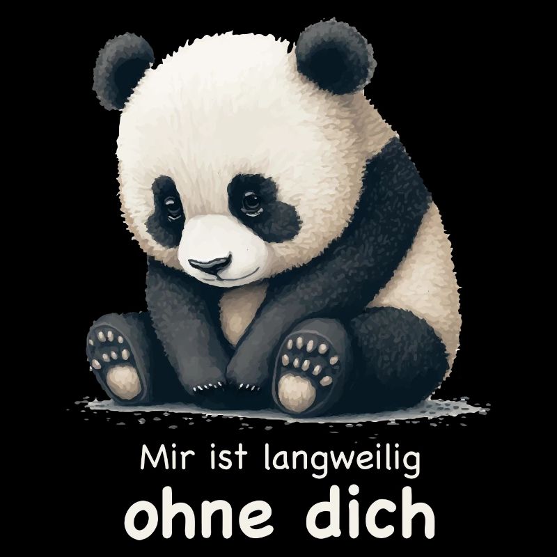 Panda - "Einsam aber trotzdem süß"