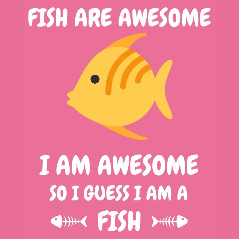 Lustiges Fischdesign