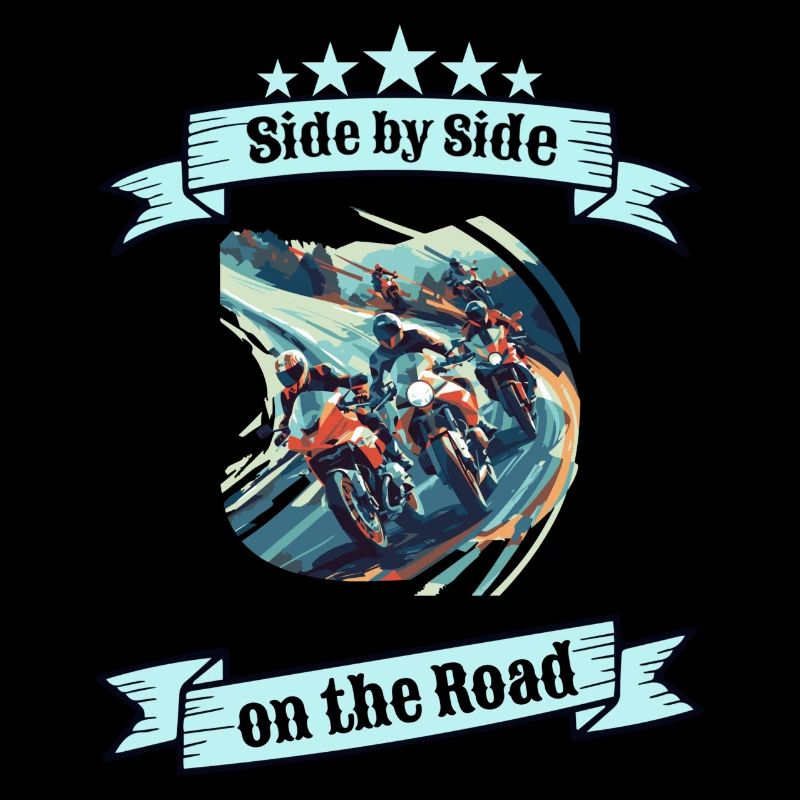 Biker-Bruderschaft Motorradtour Motorrad Geschenk