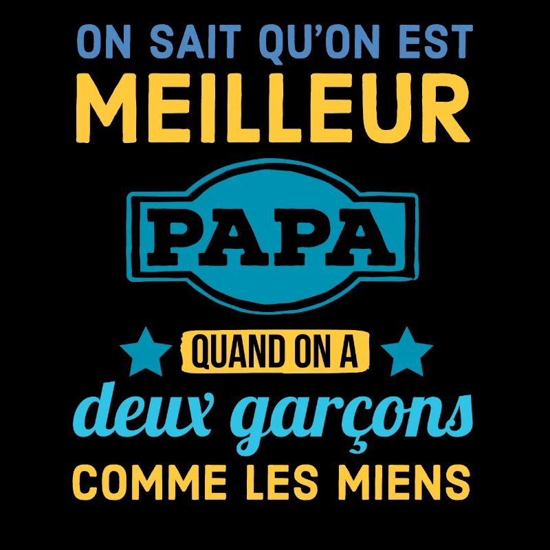 Père de deux garçons
