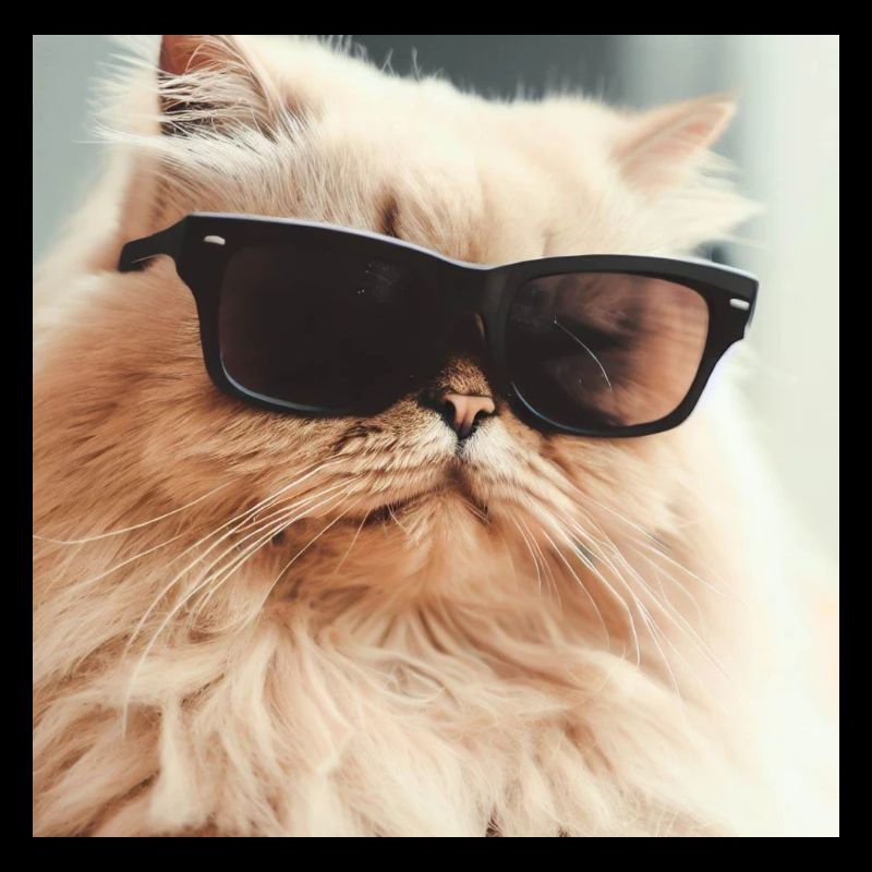 Perserkatze Negan mit Sonnenbrille