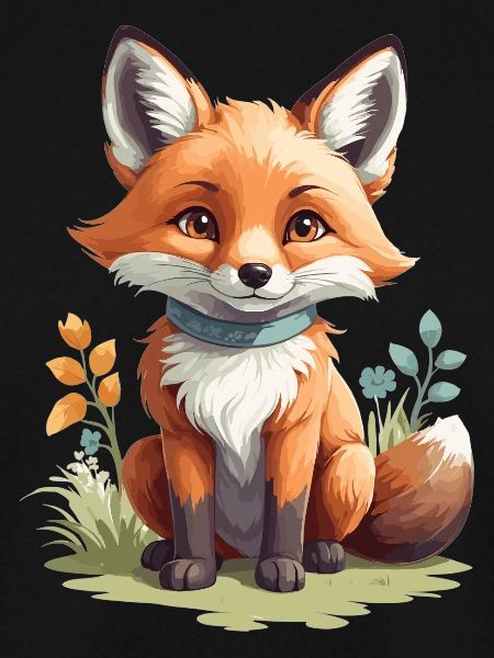 Süßer kleiner Fuchs