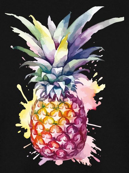 Ananas Aquarell