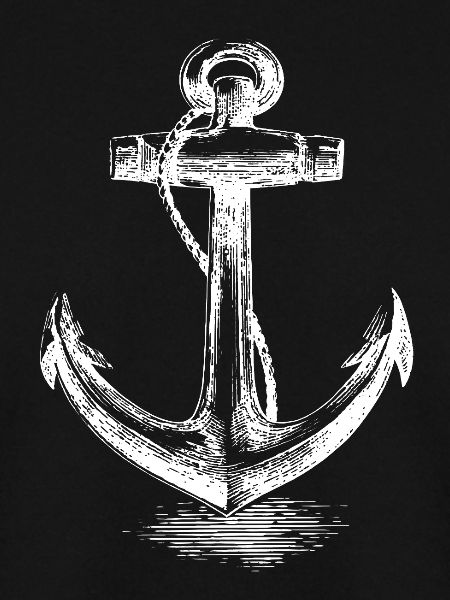 Anchor Sketch Nautical Graphic