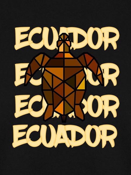 Geometrische Schildkröte Ecuador