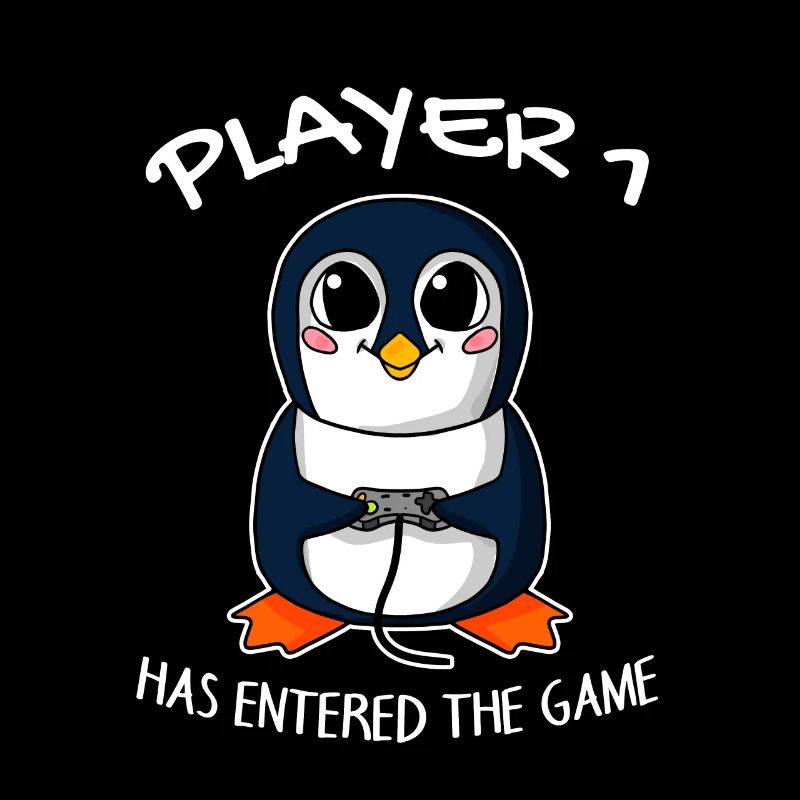 Premier bébé joueur 1 bébé pingouin enceinte