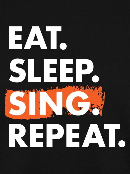 Singer Eat Sleep Singing