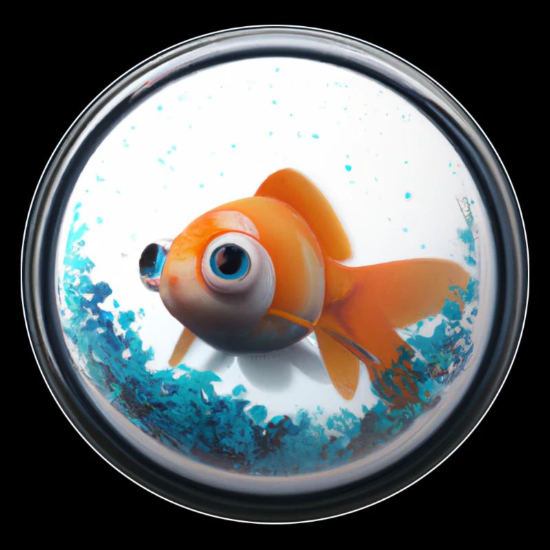 Goldfische im Aquarium