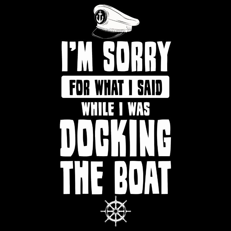 Funny saying boat captain skipper