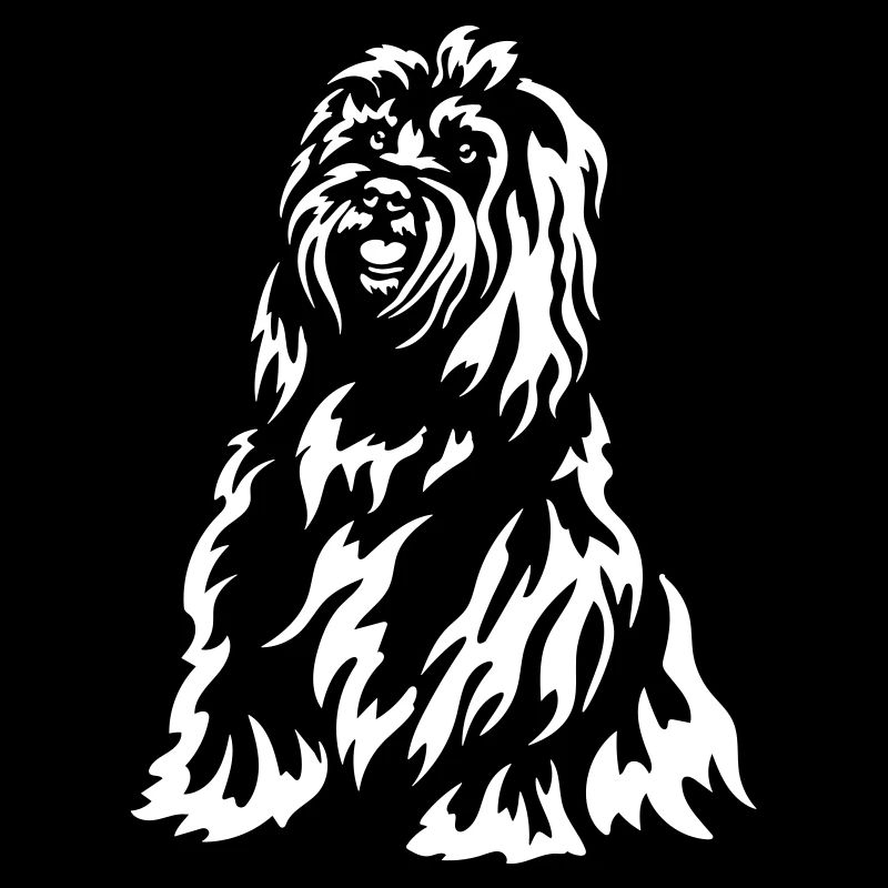 Tibet Terrier "Black Edition"