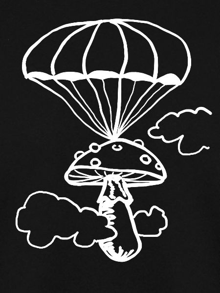 Schwebender Pilz