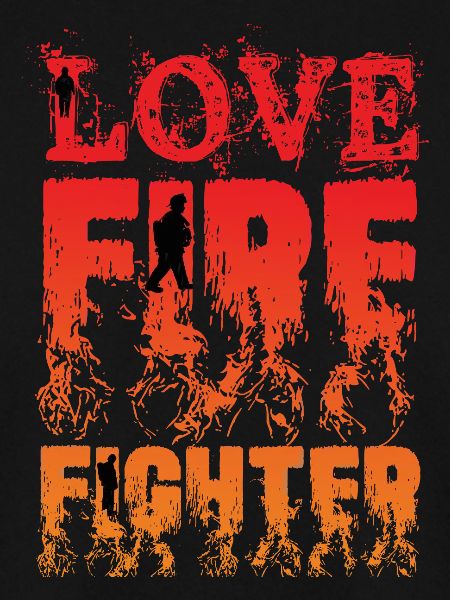 Liebe kämpft gegen Feuer 