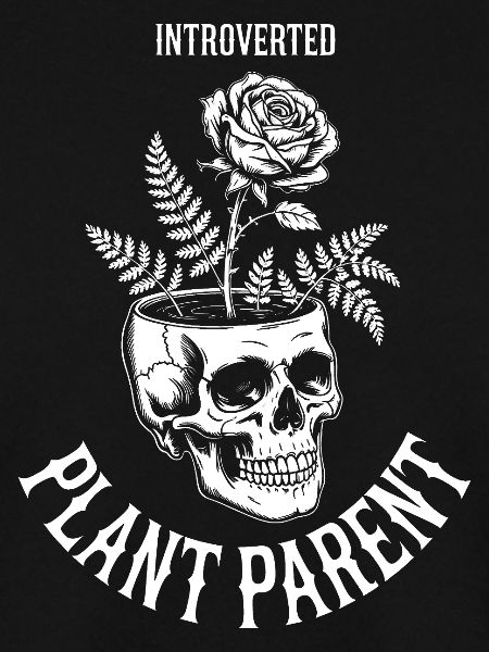 Introvertierter Pflanzenelternschädel