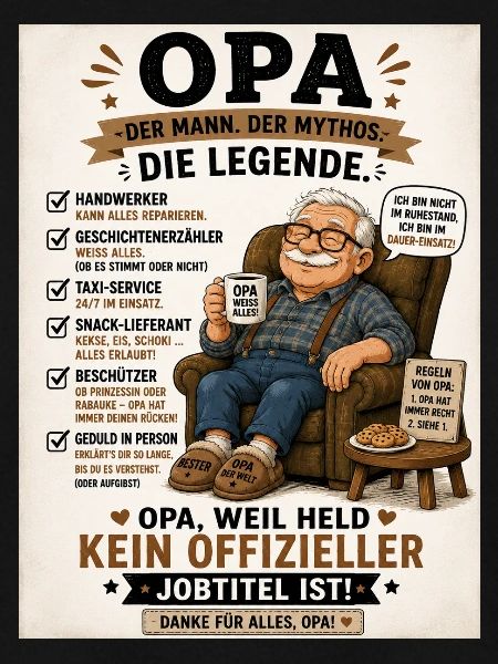 Opa Legende Der Mythos Shirt