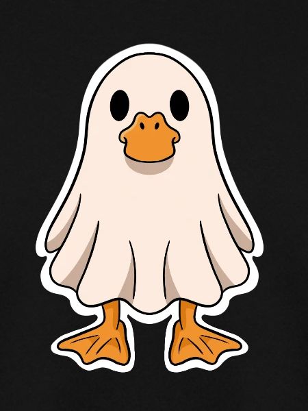 Geister-Ente Kuschel-Design