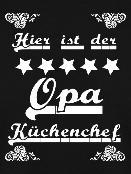 Opa ist Küchenchef