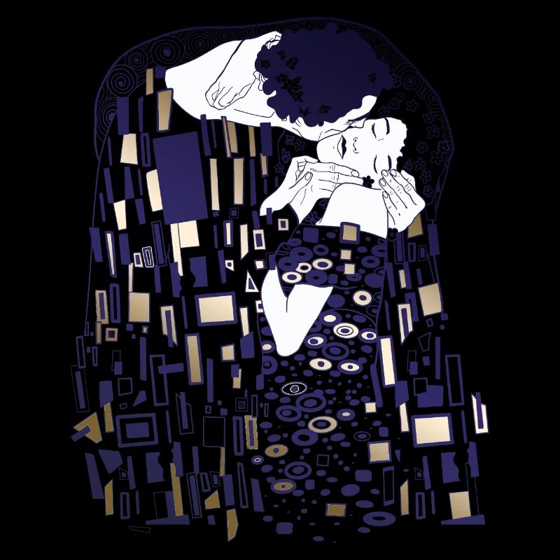 Baiser de Gustav Klimt