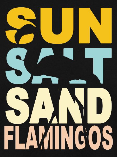 SUN SALT SAND Flamingos