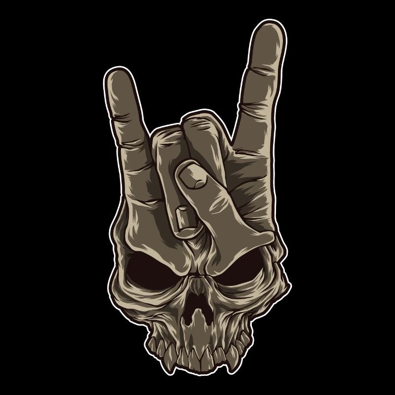 Devil Horns Sign | Heavy Metal Hand Gesture Music