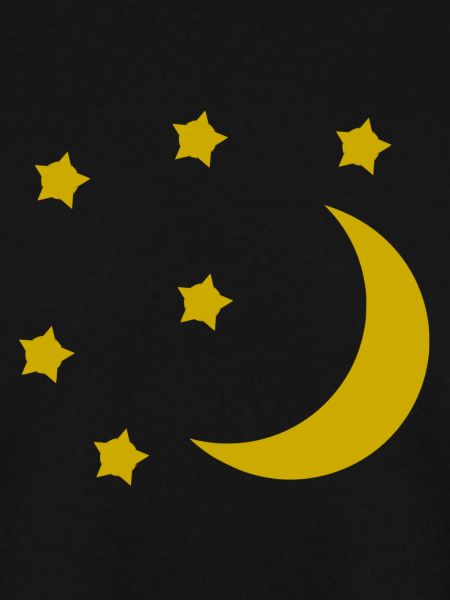 Mond und Sterne