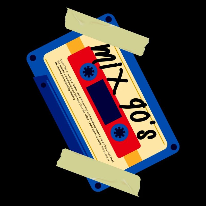 Mix Casette des années 90