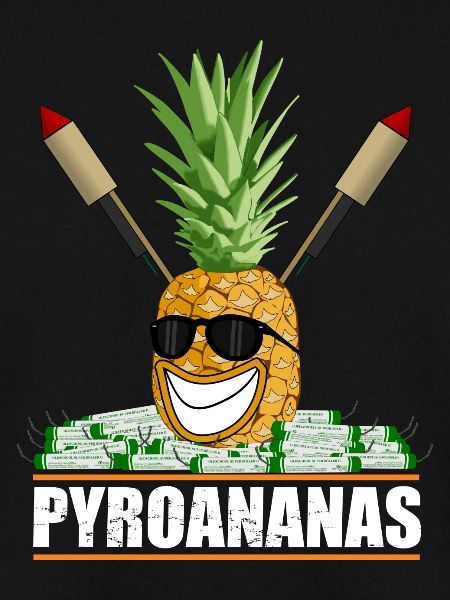 Pyro Ananas Feuerwerk