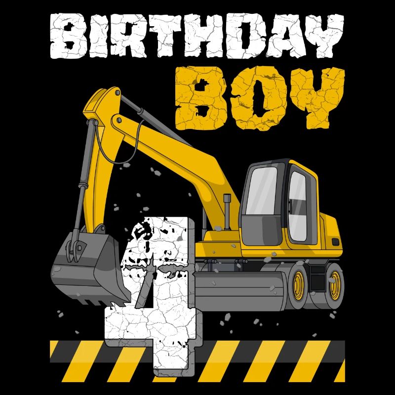 Geburtstag Jungs vierter Geburtstag 4.