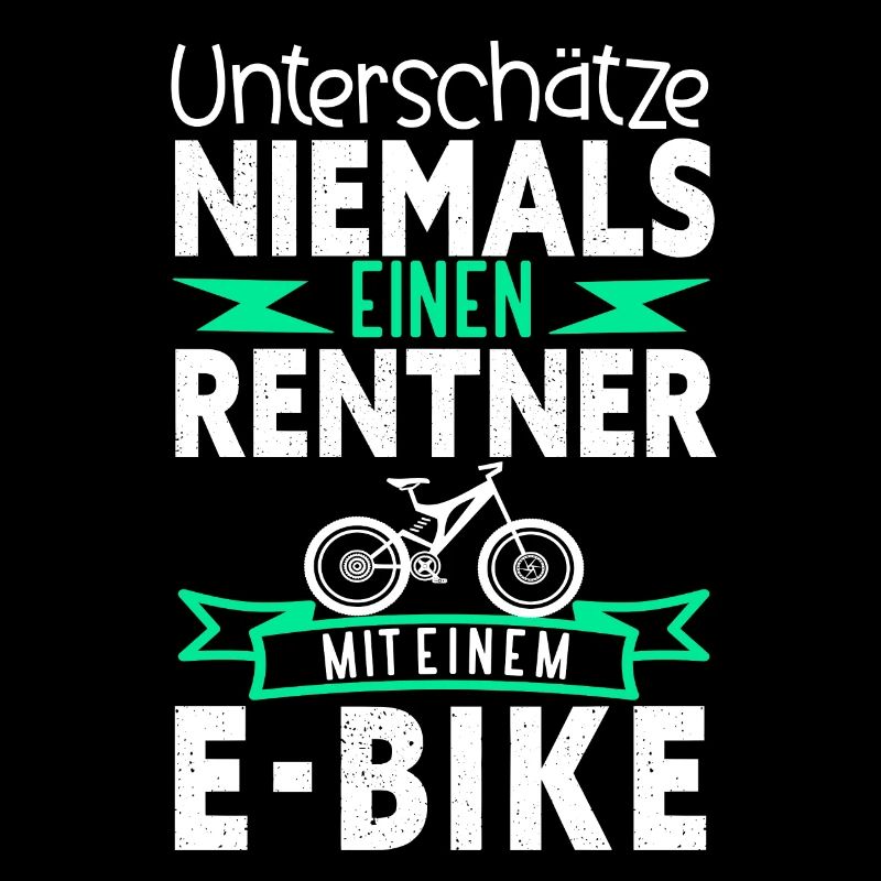 Unterschätze niemals einen Rentner mit einem Ebike