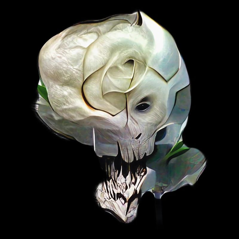 Skull Rose