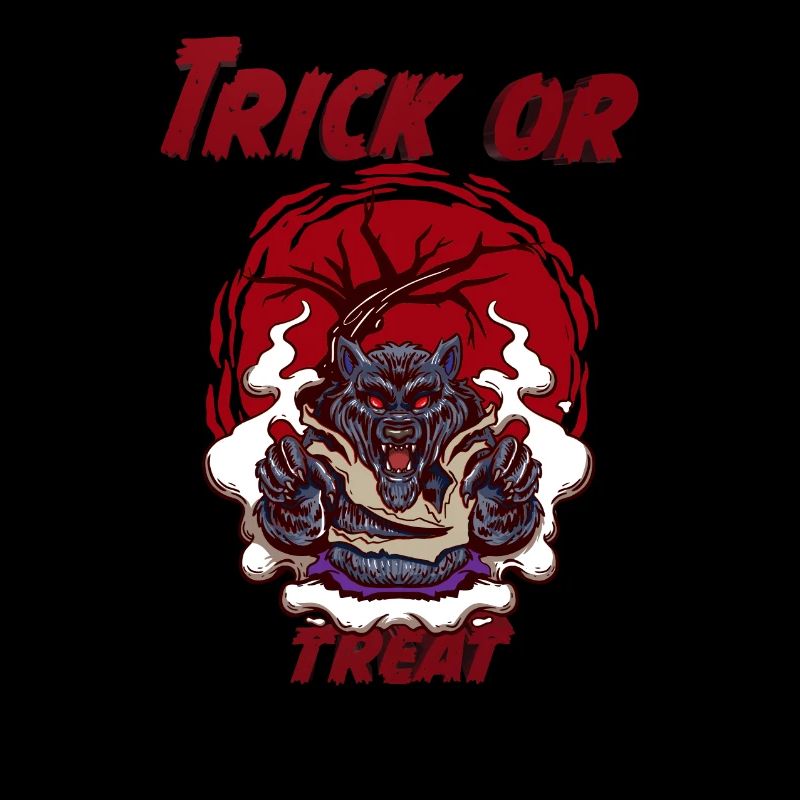 Trick or Treat Wolf