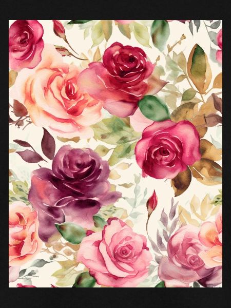 Wasserfarben Rose