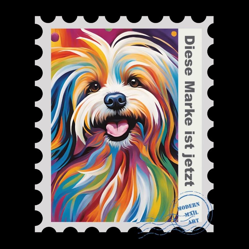 Illustration à l’aérographe « Havanese 10 » DE