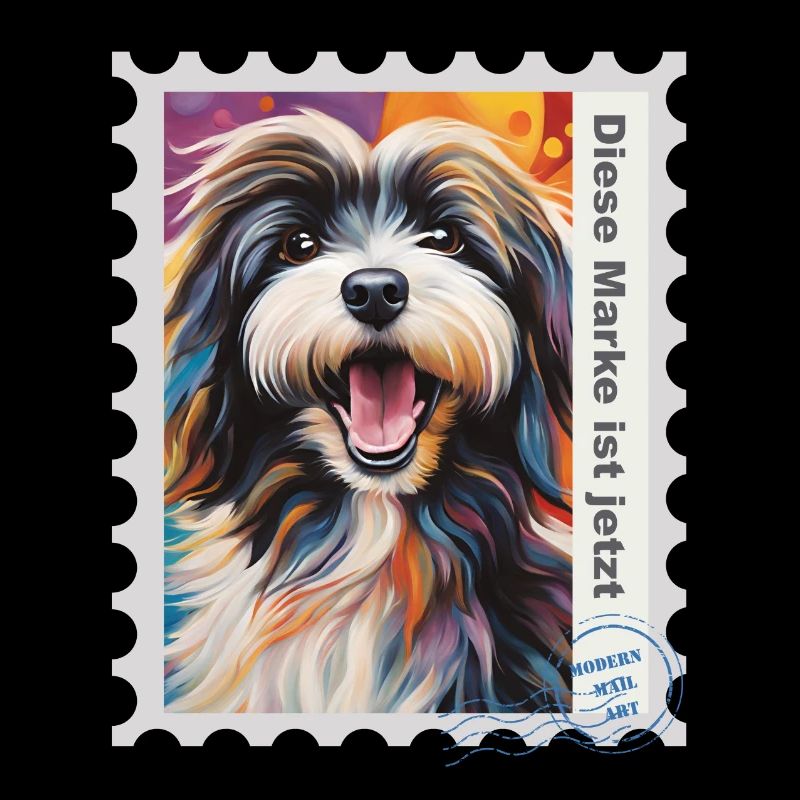 Illustration à l’aérographe « Havanese 11 » DE