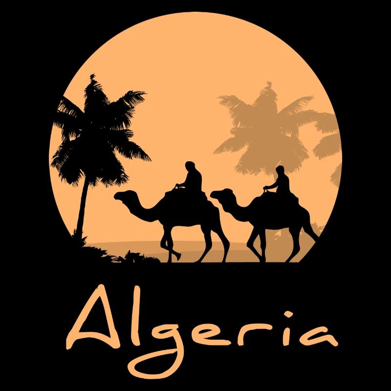Algerien - Kamel - Karawane