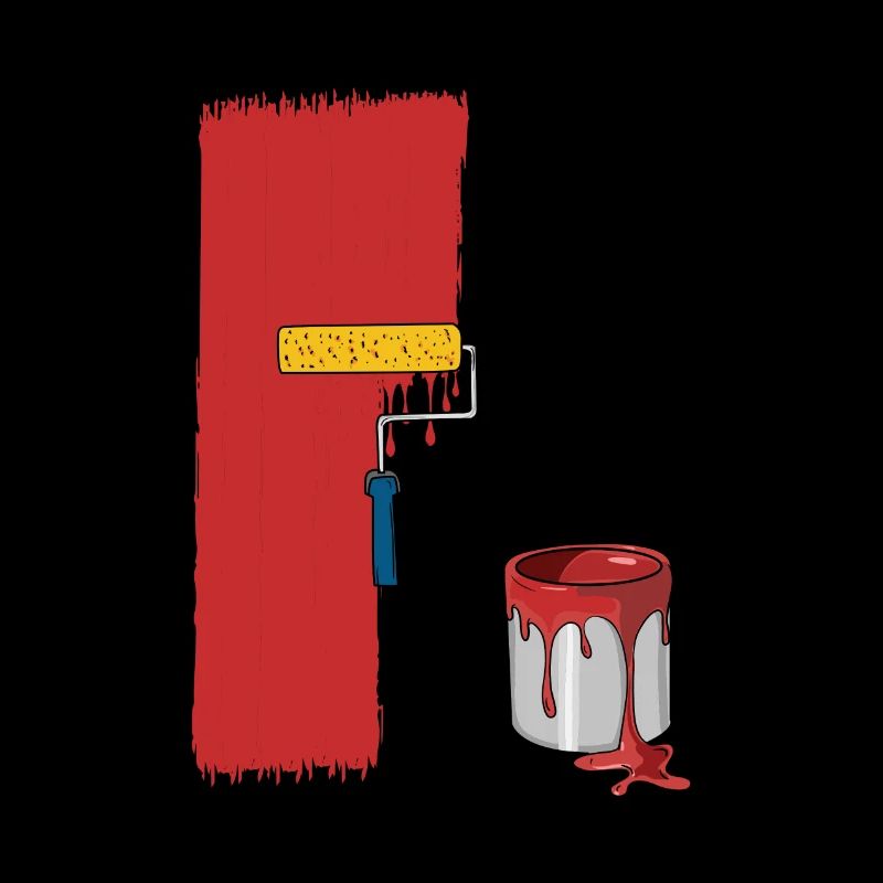 Painter Painter Painting Painted Paint pot