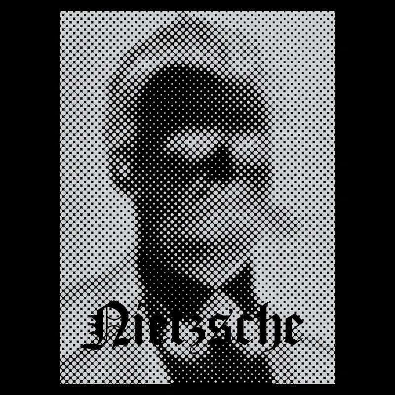 Halbton-Philosophisches Porträt