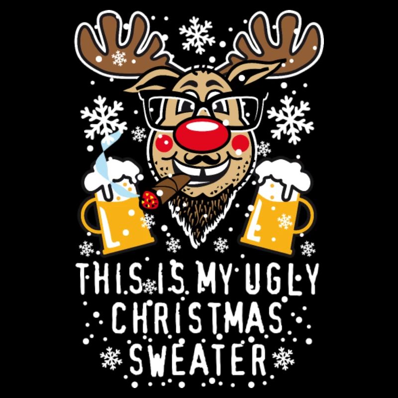 hässliches Weihnachtsbier Rudolph