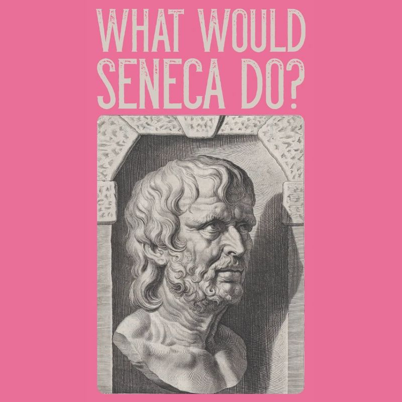 Seneca Bust Stoic Stoa WHAT WOULD SENECA DO?