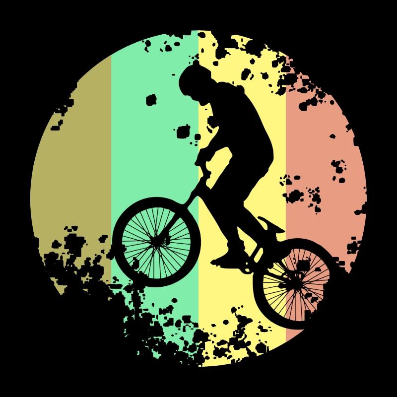 Art de vélo de piste