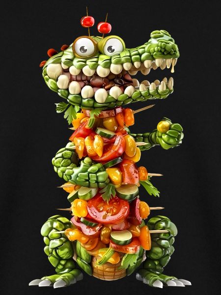 Krokodil Kebab