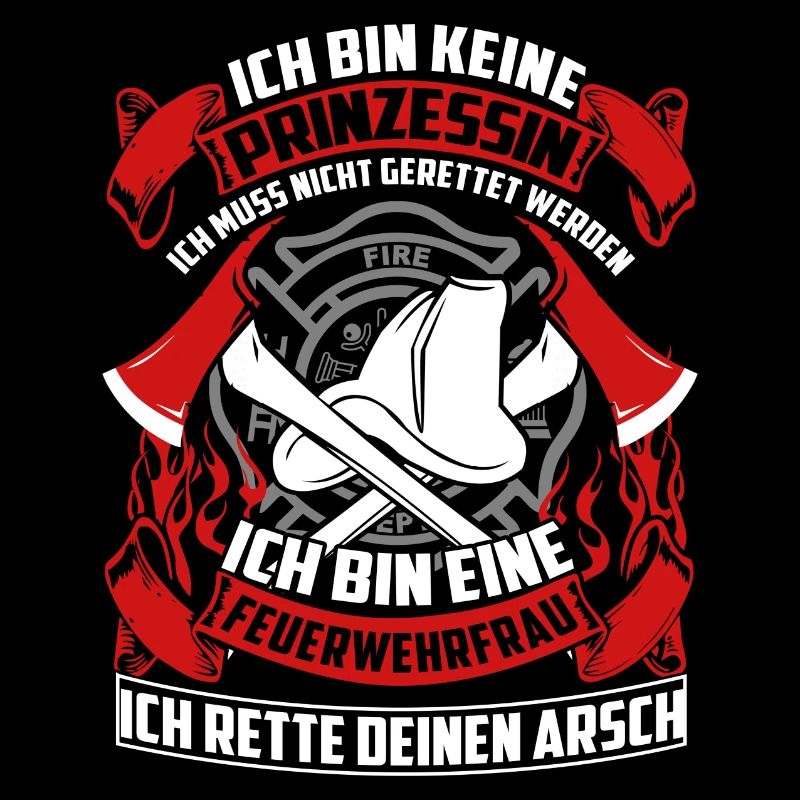 Feuerwehrfrau - Retten