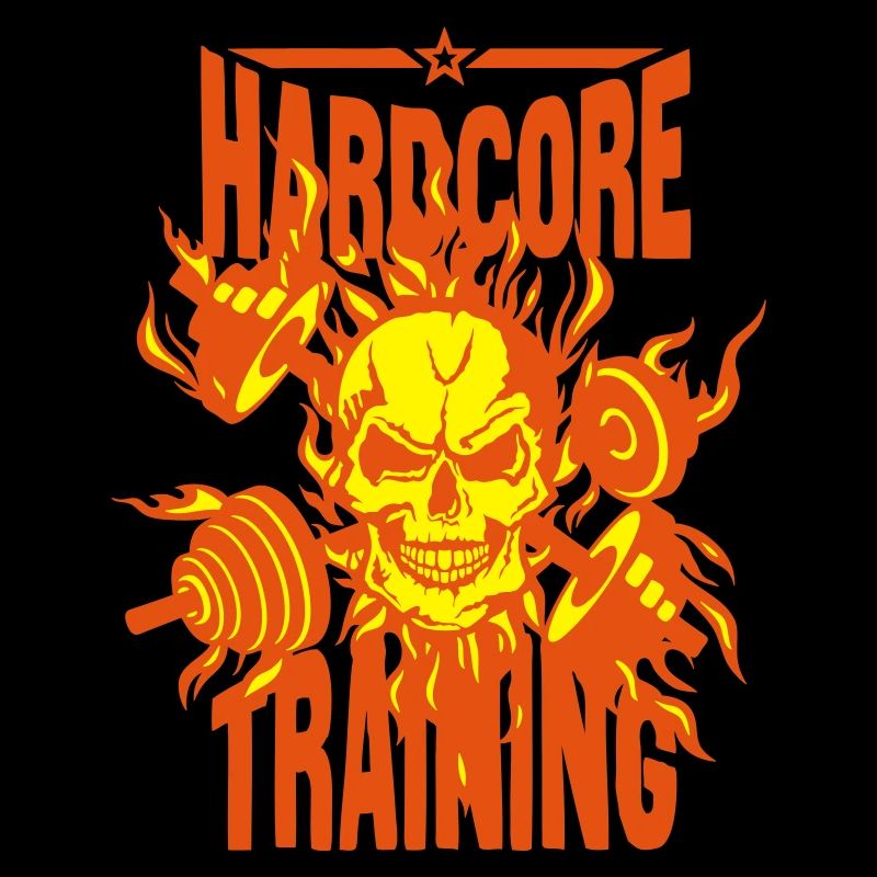 hardcore training tete mort citation musculation